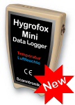 Humidity and air temperature data logger