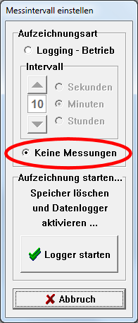 Keine Messung